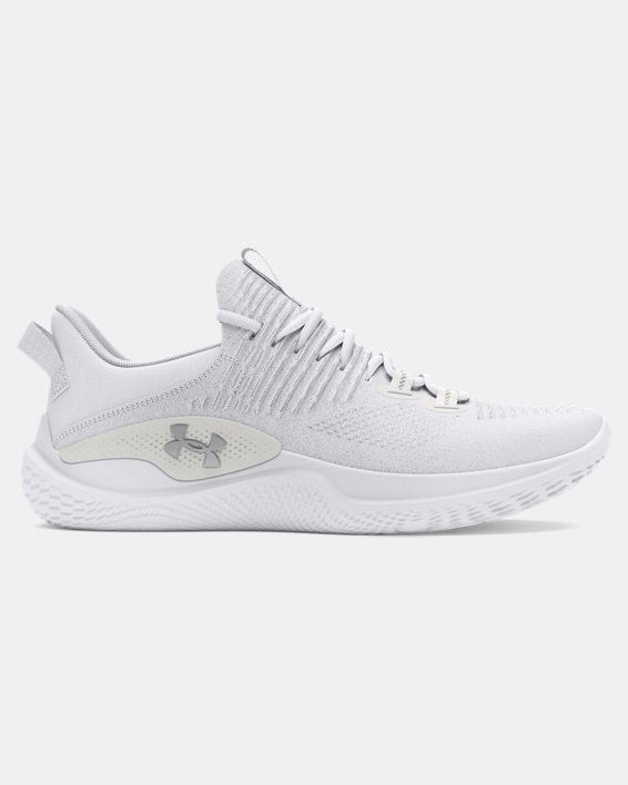Men's UA Dynamic IntelliKnit Training Shoes in White image number 0